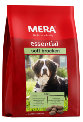 15:MERA essential soft brocken Für Hunde mit normalem Aktivitätsniveau