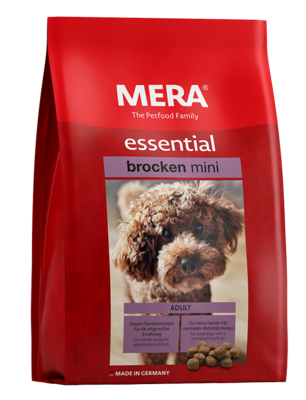 15:MERA essential Mini brocken Für kleine Hunde mit normalem Aktivitätsniveau