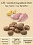 Hundefutter MERA pure sensitive fresh meat Huhn und Kartoffel Zutaten