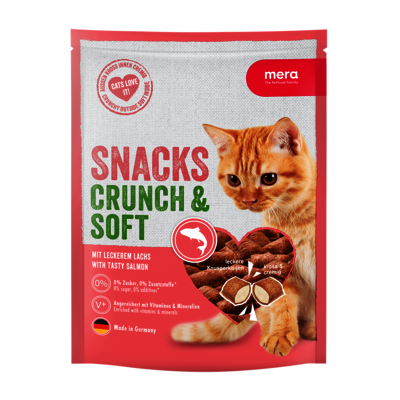 MERA Cats Crunch & Soft Mit Lachs