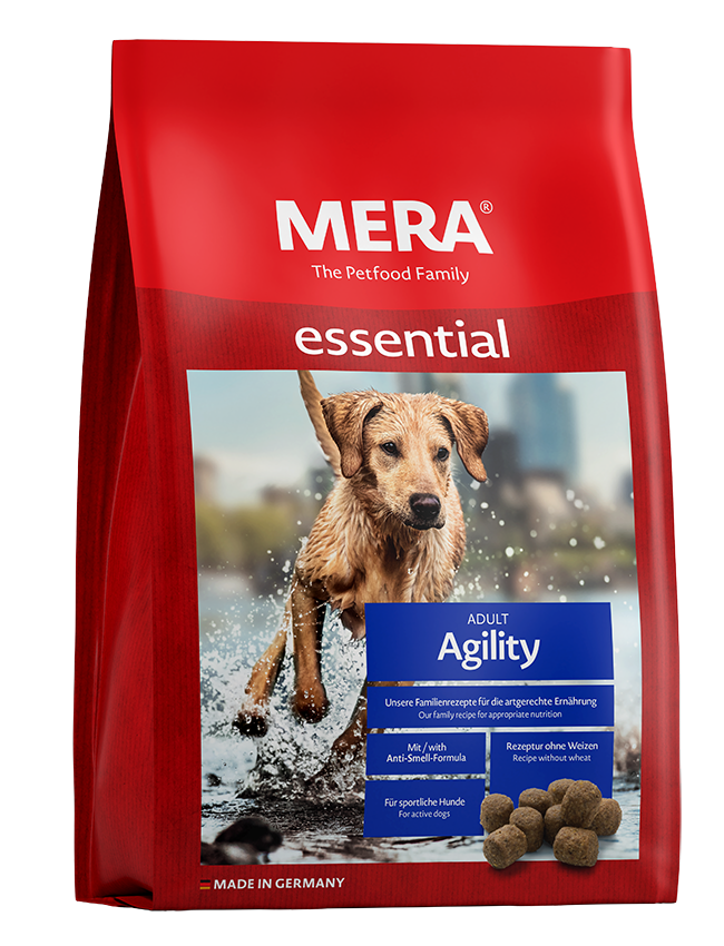 Hundefutter MERA essential Agility Für sportliche ausgewachsene Hunde