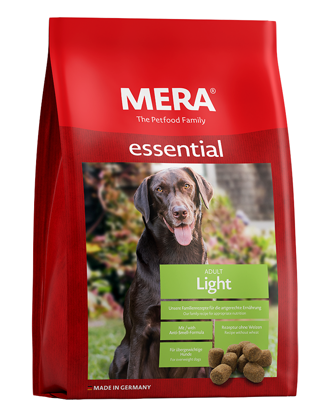 Hundefutter MERA essential Light Für Hunde mit Übergewicht