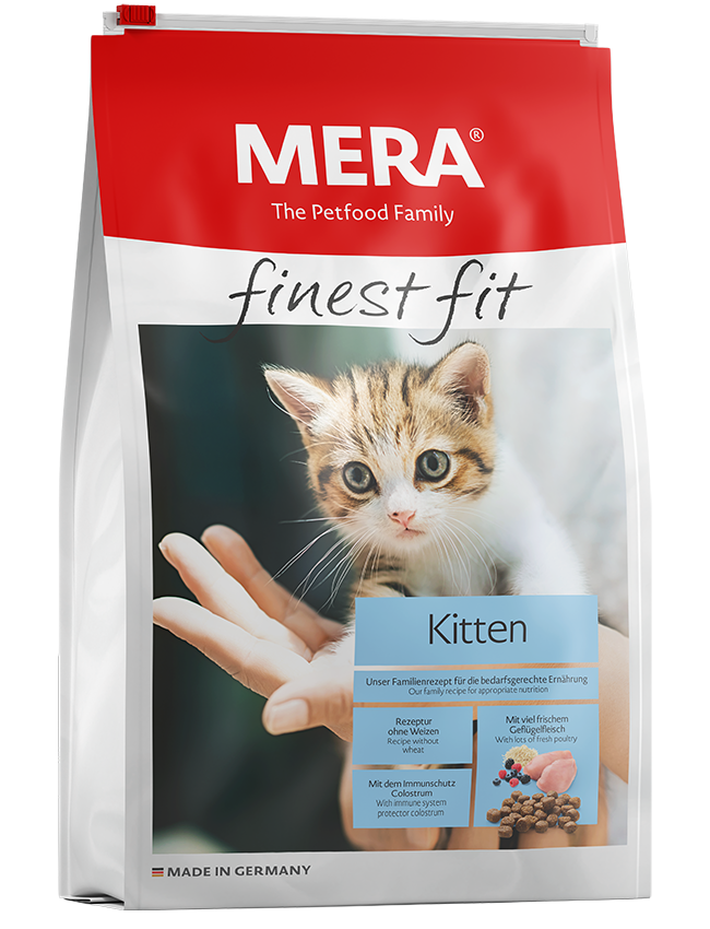 Katzenfutter MERA finest fit Kitten Trockenfutter für heranwachsende Katzen