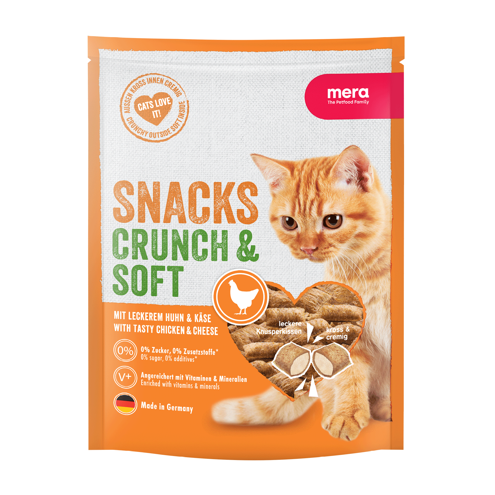 Packshot - crunch & soft Huhn