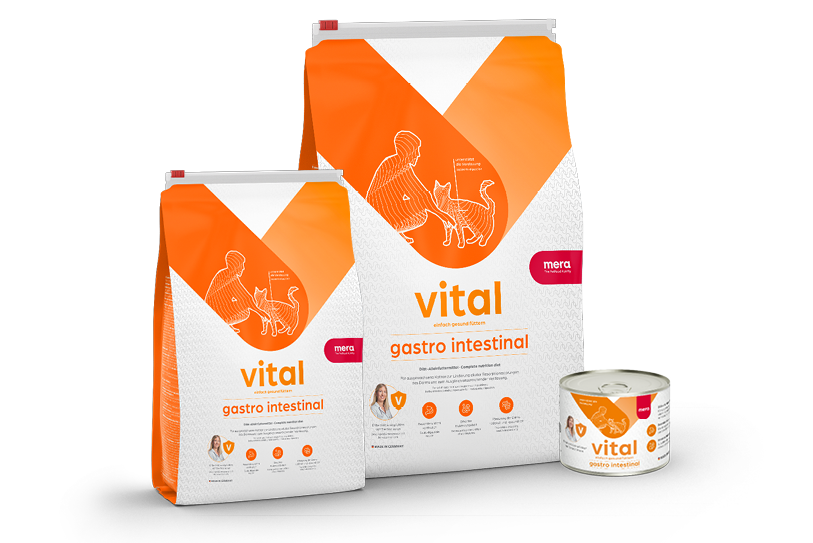 mera vital Katze gastro intestinal Verpackung