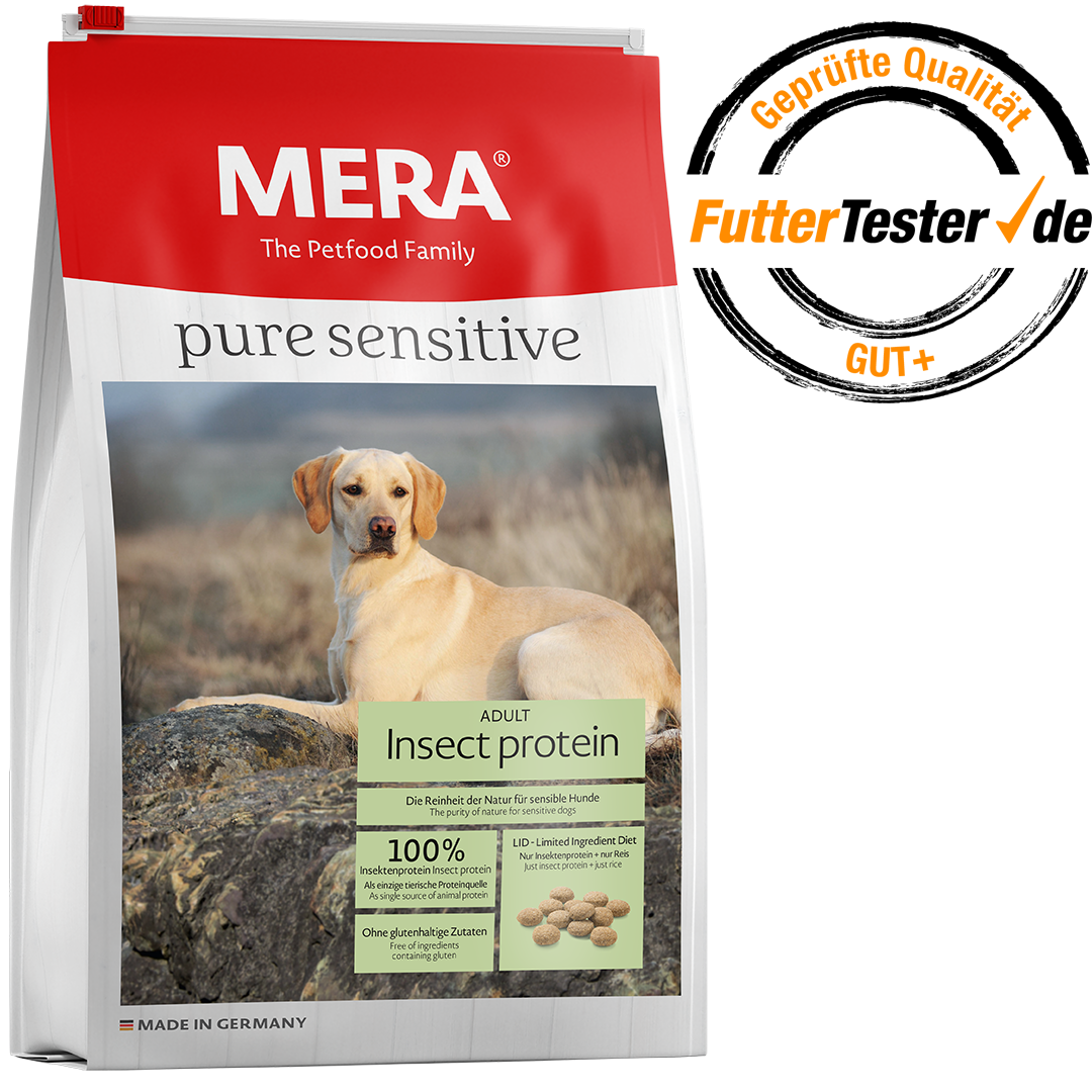 Hundefutter MERA pure sensitive Insect Protein